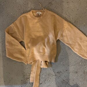 Cozy Tan Sweater by & other stories